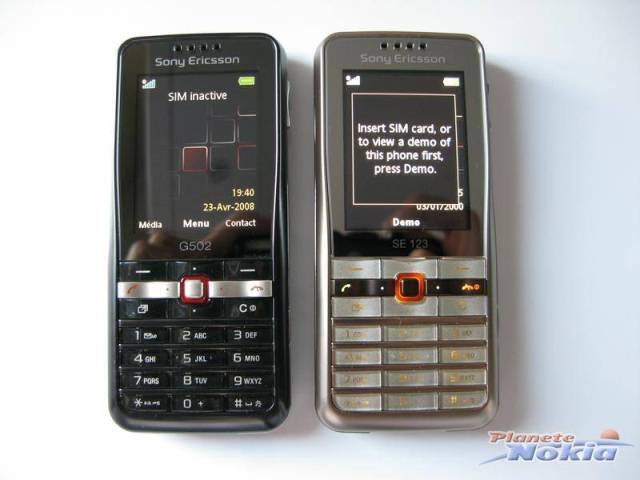 Sony Ericsson G502