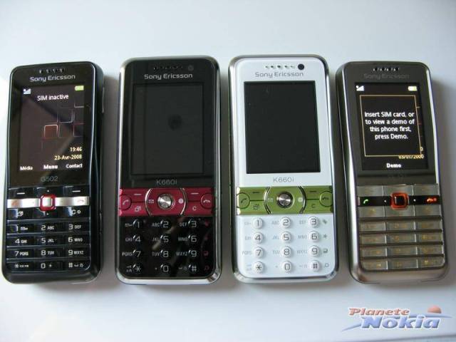 Sony Ericsson G502