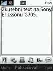 Sony Ericsson G705