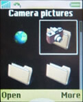 Sony Ericsson K700i - screenshot