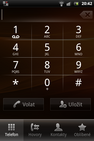 Sony Ericsson Live with Walkman - dialer