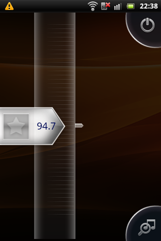 Sony Ericsson Live with Walkman - FM rádio