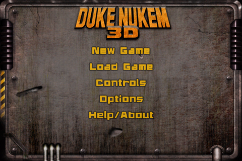 Sony Ericsson Live with Walkman - test hry Duke Nukem 3D