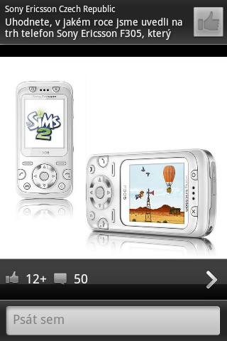 Sony Ericsson Live with Walkman - timescape