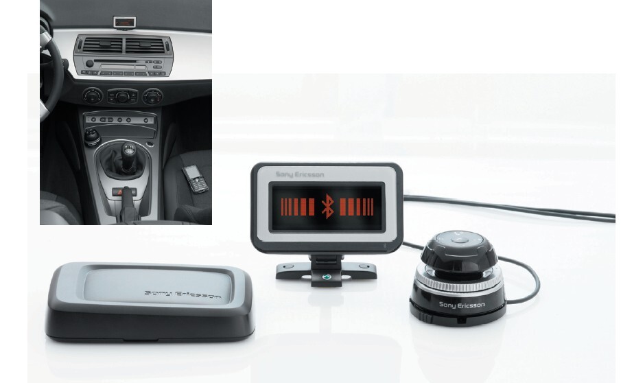Sony Ericsson: nové handsfree sady do automobilů