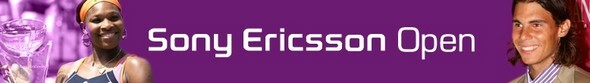 Sony Ericsson: tenisový turnaj v Miami na vodní hladině!