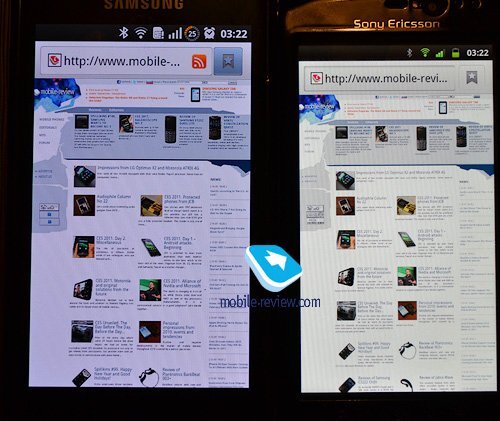 Sony Ericsson Vivaz 2 vs. Samsung Galaxy S