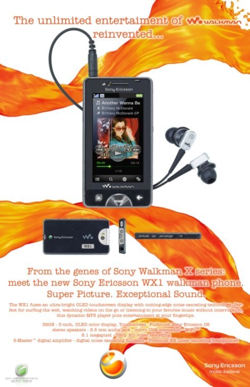 Sony Ericsson WX1