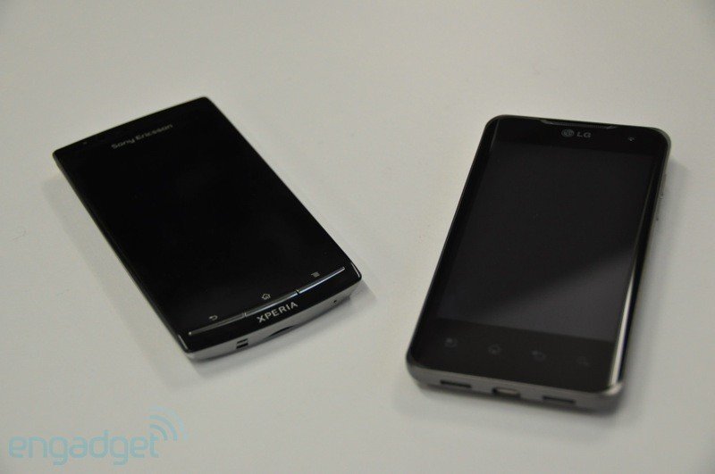 Sony Ericsson Xperia Arc Vs. LG Optimus 2X