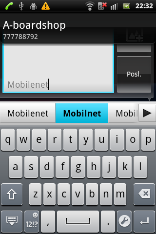 Sony Ericsson Xperia mini pro