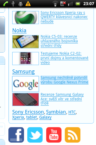 Sony Ericsson Xperia mini pro