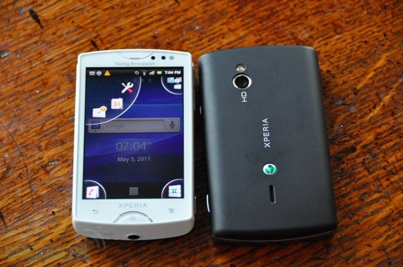 Sony Ericsson Xperia mini/pro live