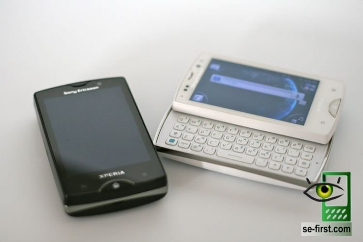 Sony Ericsson Xperia mini/pro live