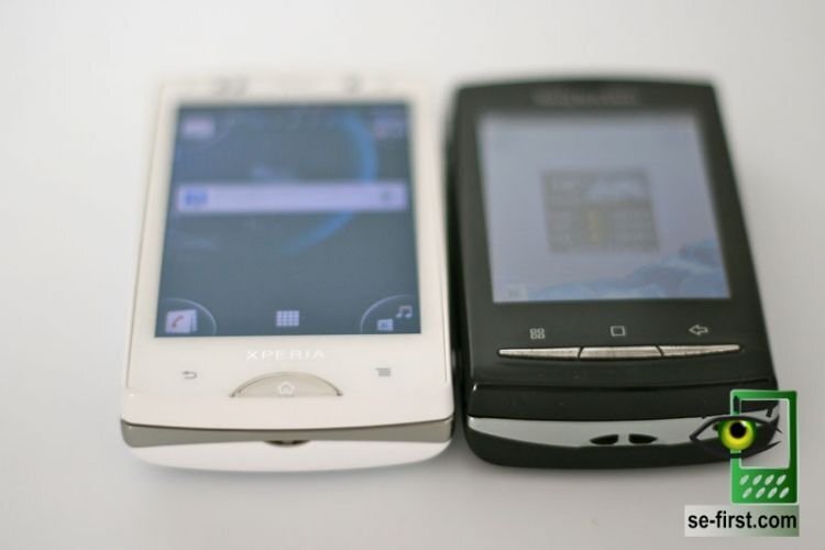 Sony Ericsson Xperia mini/pro live
