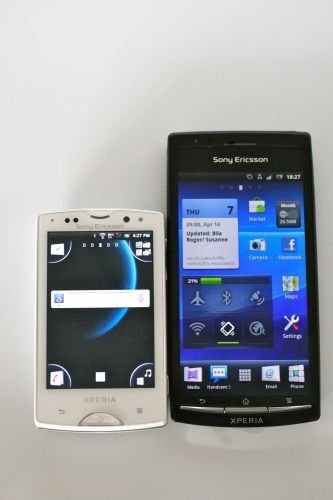 Sony Ericsson Xperia mini/pro live