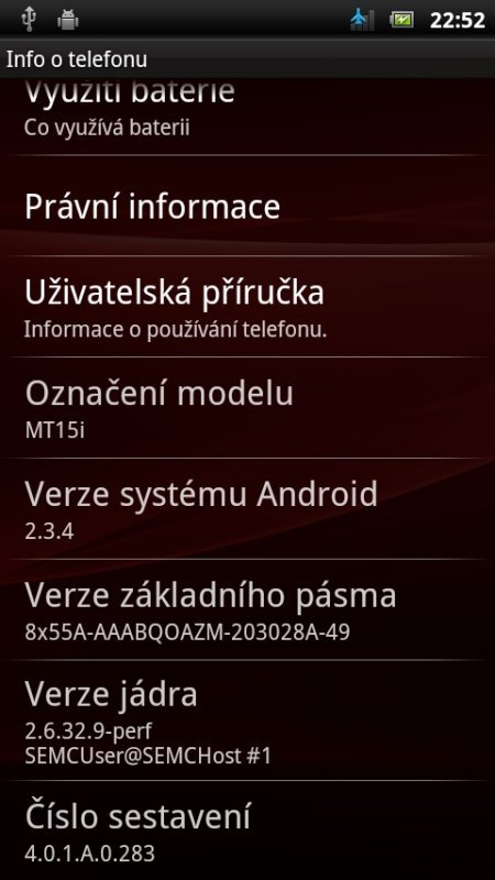 Sony Ericsson Xperia neo