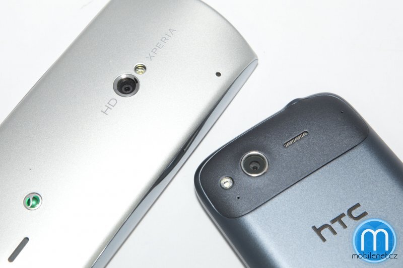 Sony Ericsson Xperia neo a HTC Desire S