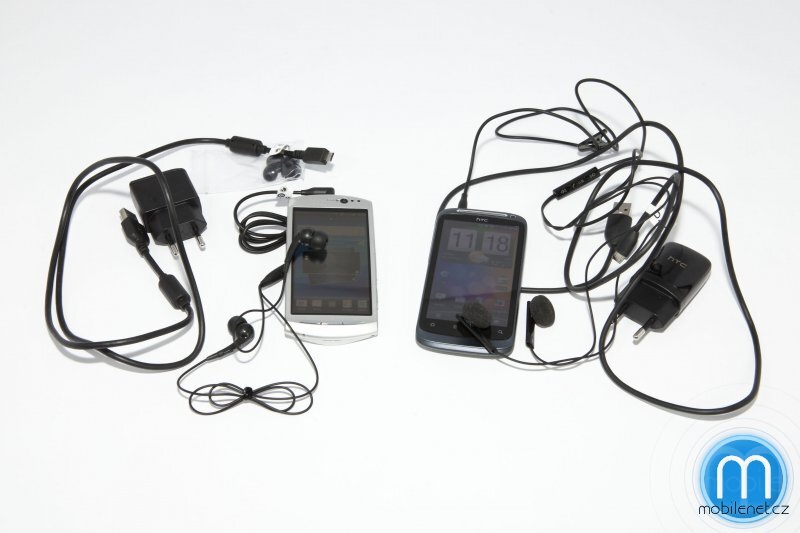 Sony Ericsson Xperia neo a HTC Desire S