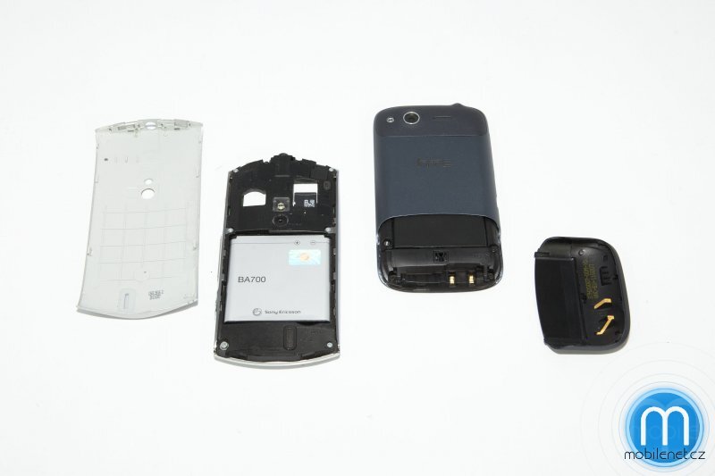 Sony Ericsson Xperia neo a HTC Desire S