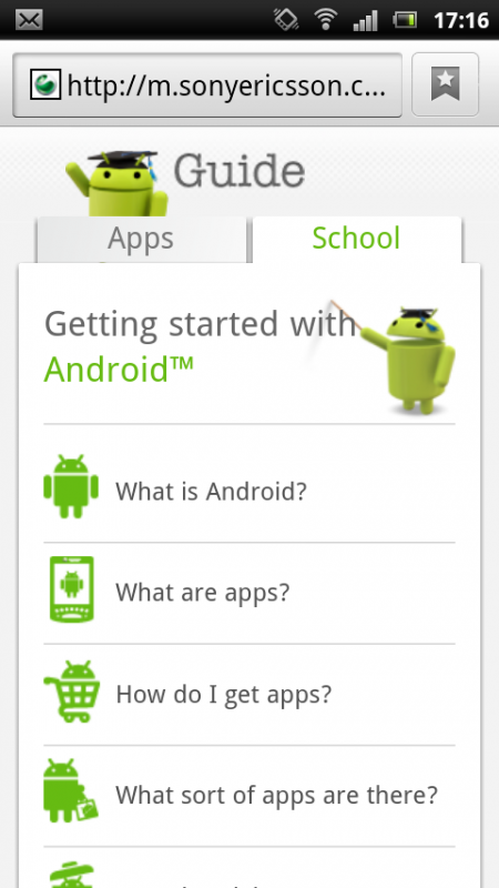 Sony Ericsson Xperia ray