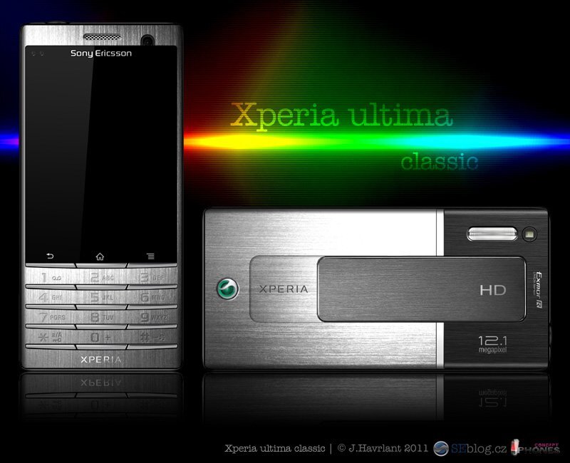 Sony Ericsson Xperia Ultima Classic.