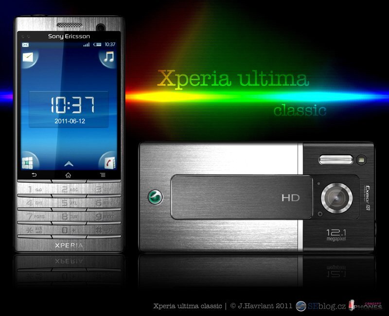 Sony Ericsson Xperia Ultima Classic.