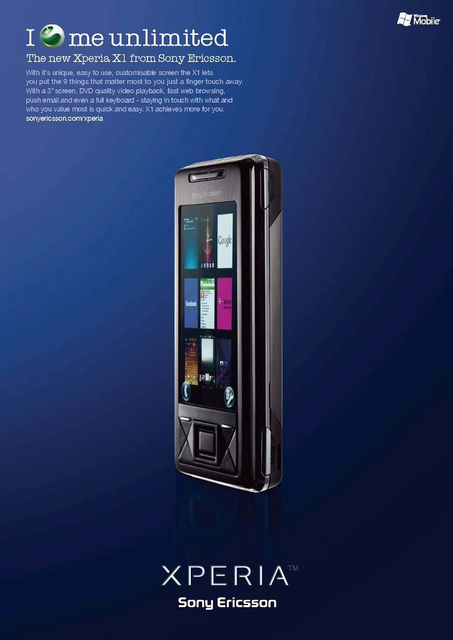 Sony Ericsson XPERIA X1