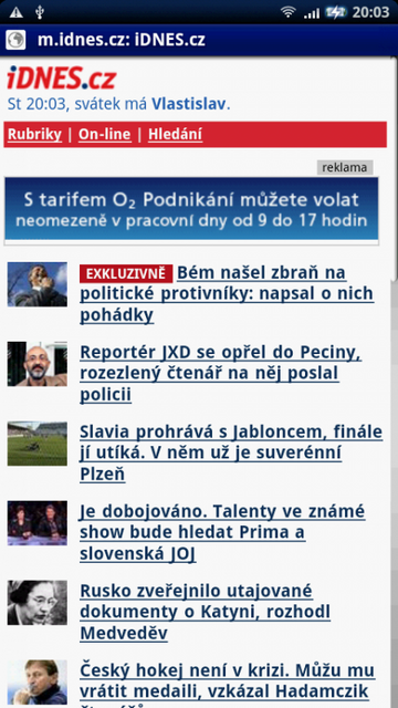 Sony Ericsson Xperia X10