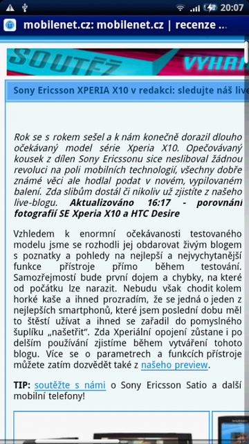 Sony Ericsson Xperia X10