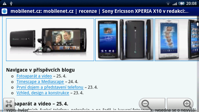 Sony Ericsson Xperia X10
