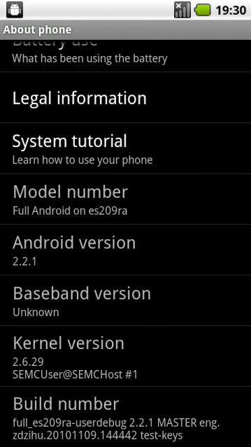 Sony Ericsson Xperia X10