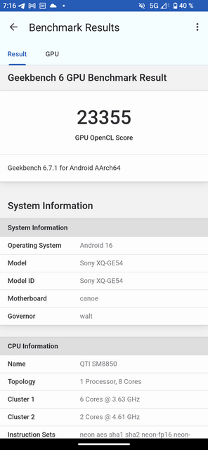 Sony Xperia 1 VIII