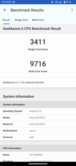 Sony Xperia 1 VIII