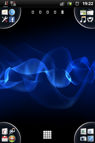 Sony Xperia Cosmic Flow tapety pro Android