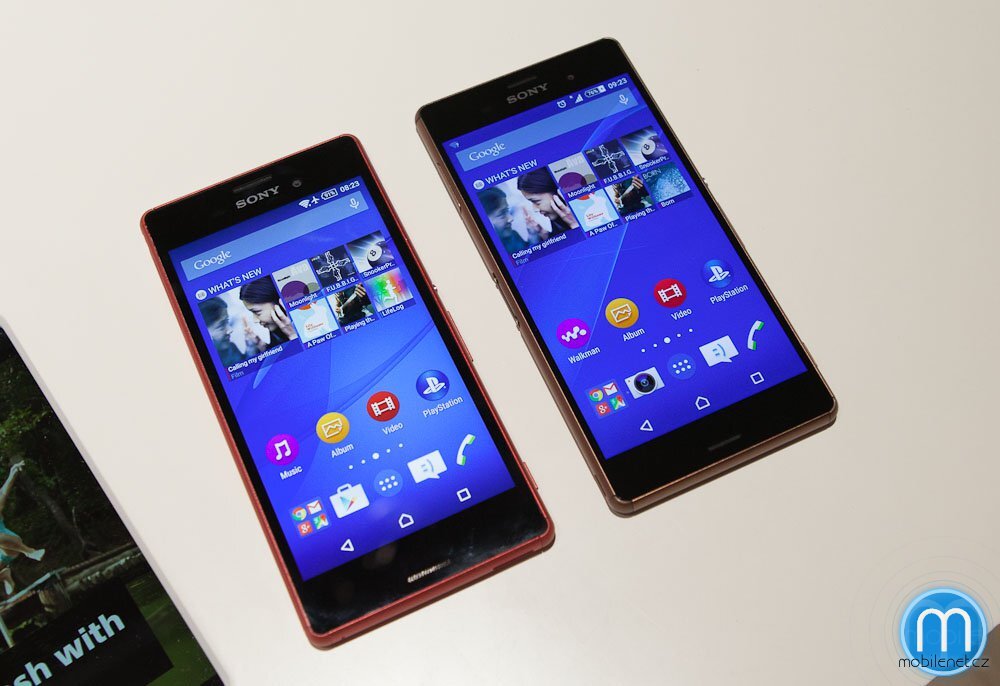 Sony Xperia M4 Aqua vs. Xperia Z3