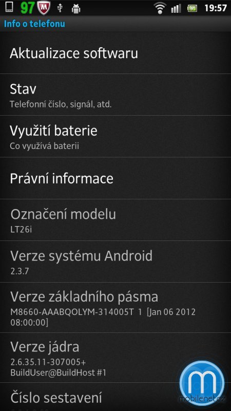 Sony Xperia S