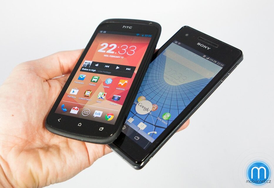 Sony Xperia V a HTC One S