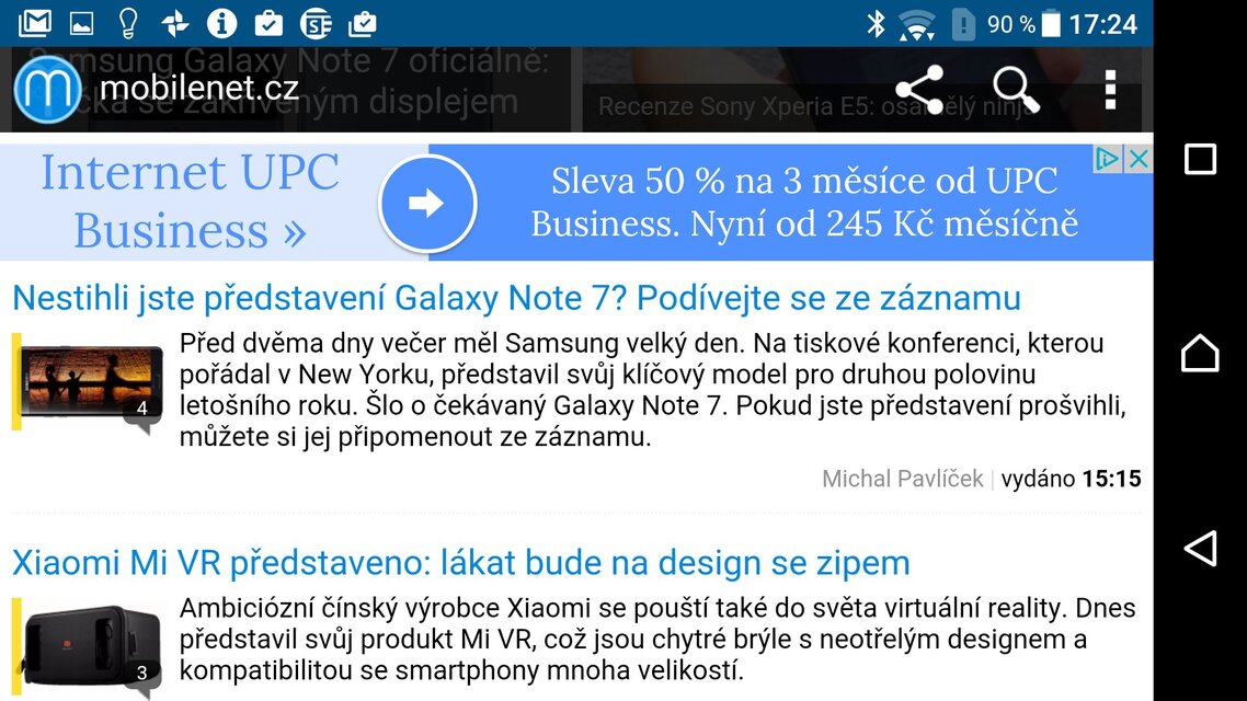 Sony Xperia X Performance 