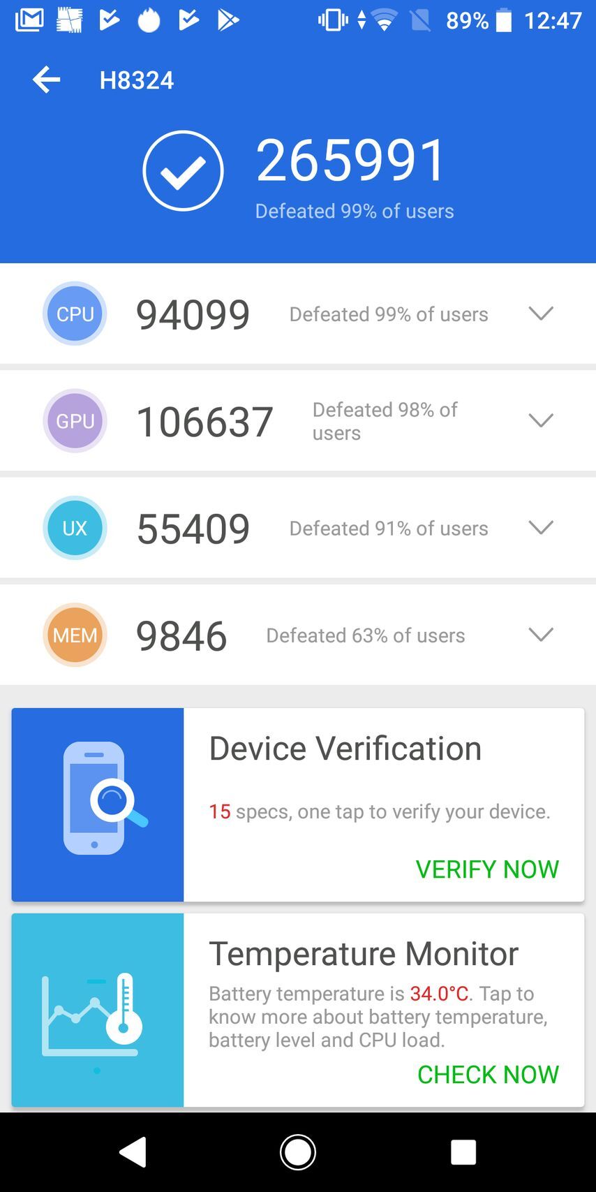 Sony Xperia XZ2 Compact