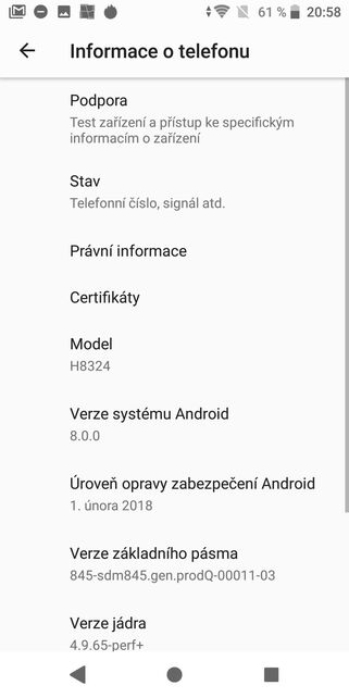 Sony Xperia XZ2 Compact