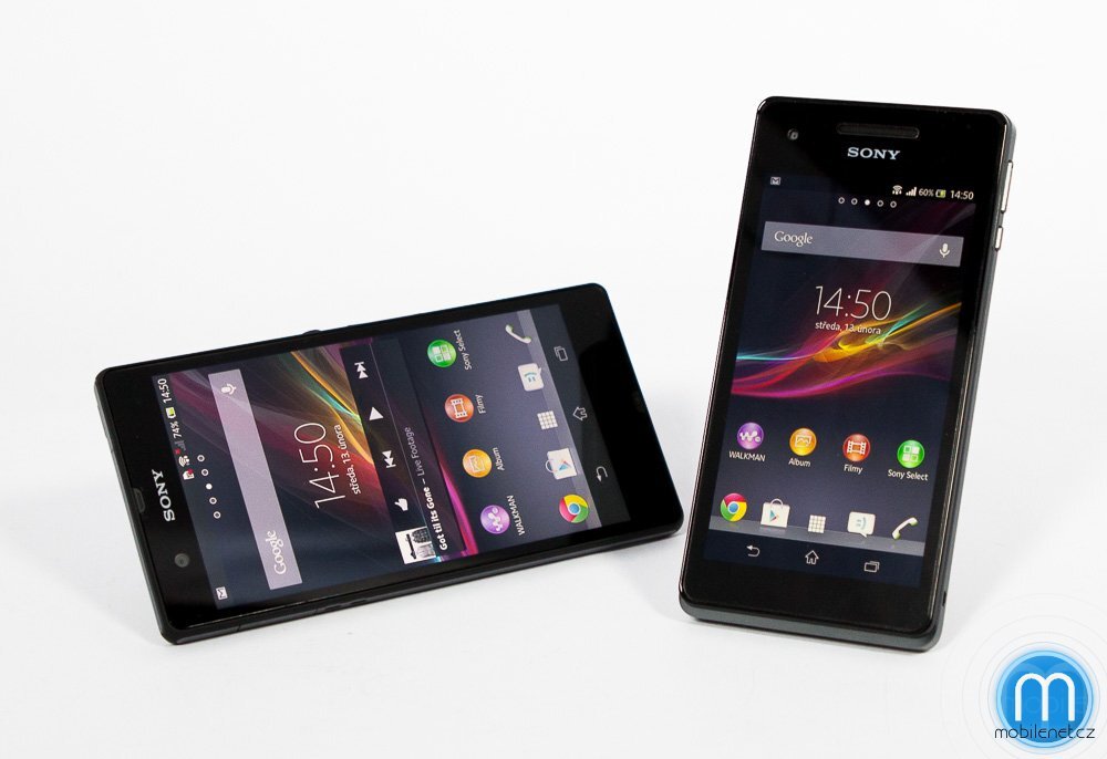 Sony Xperia Z a Xperia V