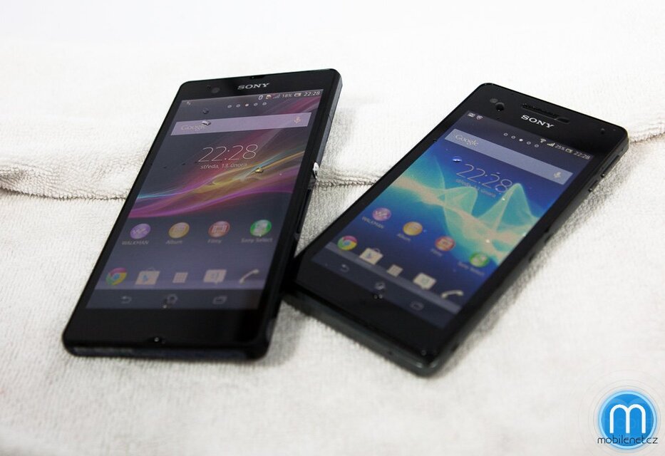 Sony Xperia Z a Xperia V