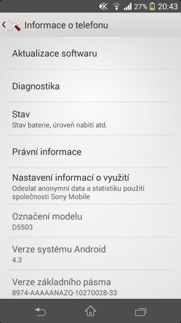 Sony Xperia Z1 Compact