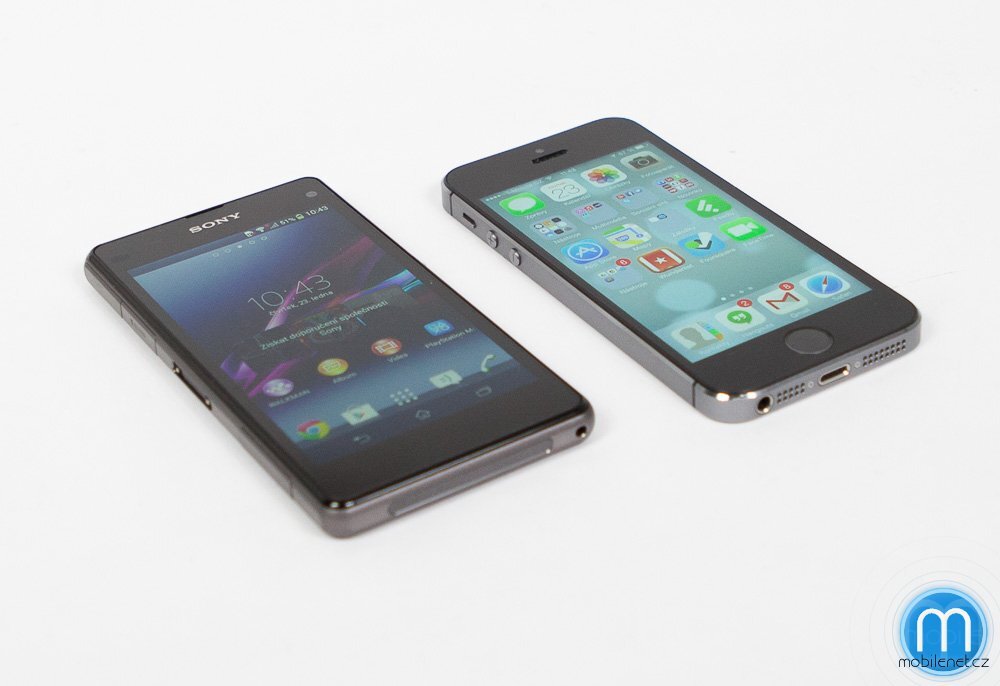 Sony Xperia Z1 compact vs. Apple iPhone 5s