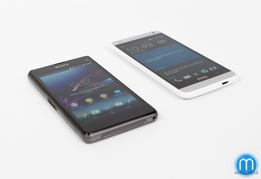 Sony Xperia Z1 compact vs. HTC One mini