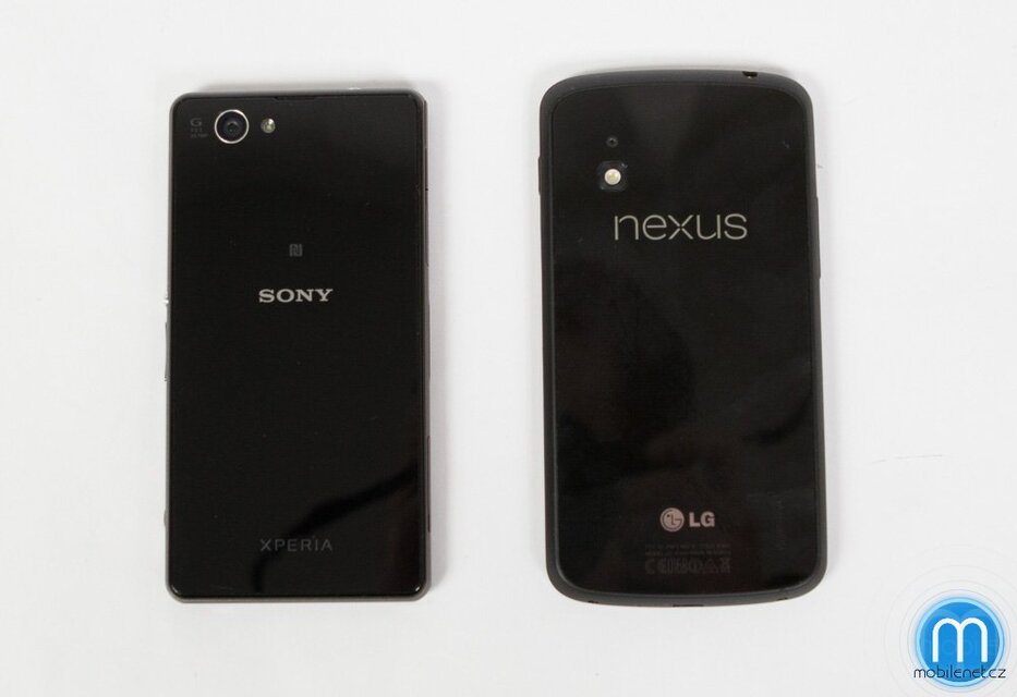 Sony Xperia Z1 compact vs. Nexus 4