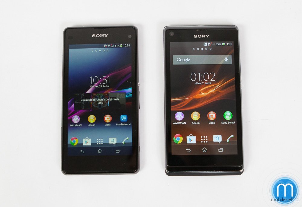 Sony Xperia Z1 compact vs. Xperia L