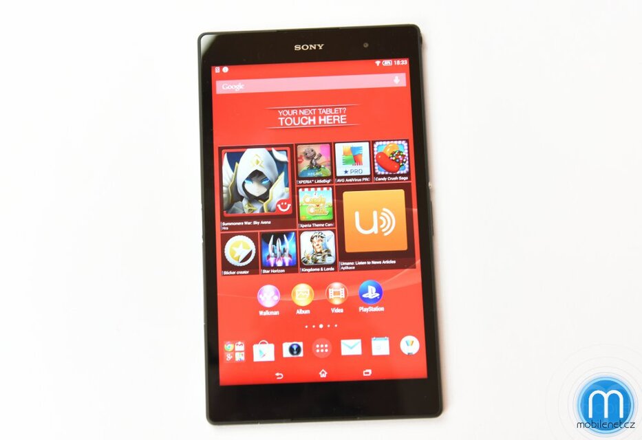 Sony Xperia Z3 Tablet Compact