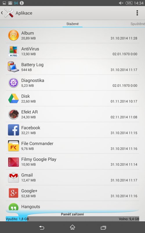 Sony Xperia Z3 Tablet Compact