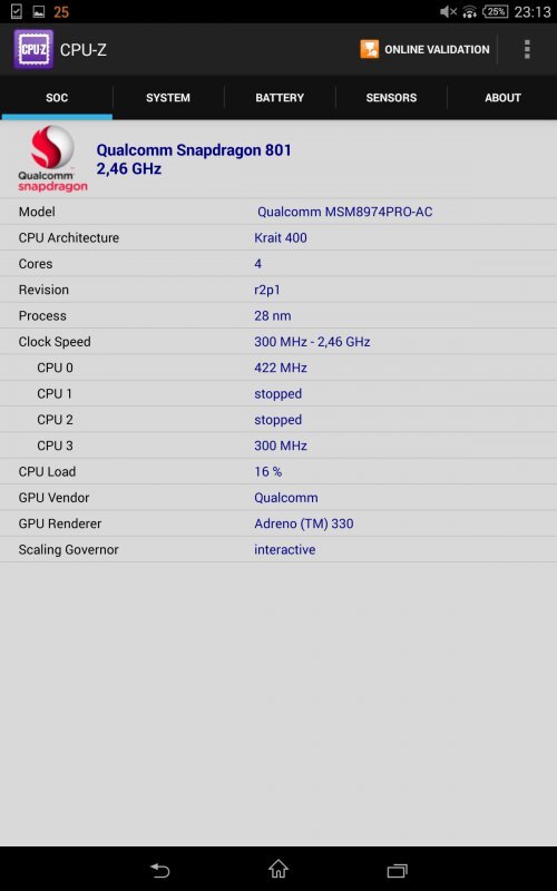 Sony Xperia Z3 Tablet Compact